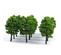 ComfyHarbor HO Échelle Modèle Arbres 7 cm Paysage Plastique pour Train Chemin de Fer Diorama Wargame Paysage Architecture Mise en page Décoration Kit de Construction