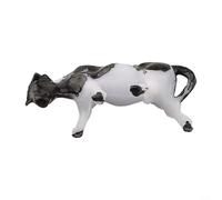 ComfyHarbor HO Modèle ferroviaire peint Vaches de ferme Animaux Figurines 1:87 Mise en page Décor de paysage pour Train Construction Diorama Hobby Craft Collection