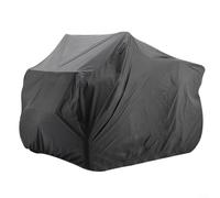 ComfyHarbor Housse 210D pour VTT, UTV, protection solaire imperméable, polyester argenté, rangement extérieur résistant aux intempéries pour quad, voiturettes de golf, remorques (A)