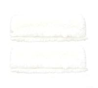 ComfyHarbor Housse d'accoudoir en velours pour fauteuil roulant Crème