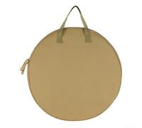 ComfyHarbor Housse de poêle à frire pour barbecue - Matériau Oxford 600D pour transporter les accessoires de barbecue en toute sécurité (kaki circulaire)