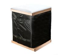 ComfyHarbor Housse Isolation Ruche Dadant 600D Imperméable | Dimensions 18x23.5 pouces, ajustement parfait Dadant, sangles internes et externes, installation rapide