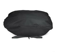 ComfyHarbor Housse pour barbecue, compatible avec Q1000 Q2000 Q2000, grilles portables résistantes aux intempéries, accessoire de cuisine en tissu Oxford noir (420 x 84 x 51 x 38 cm)