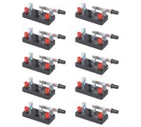 ComfyHarbor Interrupteur de type couteau SPST et SPDT - Accessoires de disjoncteur pour expériences électriques en salle de classe, laboratoires de physique, bornes à vis sécurisées, alimentation