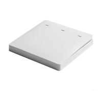 ComfyHarbor Interrupteur mural sans fil pour Tuya pour ZigBee 3.0 Smart Scene Switch, pour domotique intelligente, compatible avec les passerelles Tuya et l'application Smart-Life (3 gang)