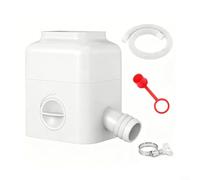 ComfyHarbor Inverseur de bec de descente pour gouttière de 7,6 x 10,2 cm, kit de réservoir d'eau de pluie réglable avec tuyau de 142,3 cm, système de tuyau de drainage efficace pour la collecte de