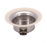 ComfyHarbor Joint anti-odeur en acier inoxydable pour cuvette accroupie ou toilettes squats, bouchon désodorisant pour éviter les odeurs, les rongeurs entrent et tombent d'objets, convient aux trous