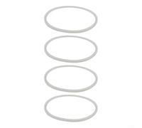 ComfyHarbor Joint d'étanchéité de rechange flexible en silicone transparent pour autocuiseurs en alliage d'aluminium, convient aux tailles de 18 cm à 32 cm pour une étanchéité sûre et un bon contrôle