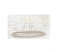 ComfyHarbor JST-XH Kit de connecteur de 2,54 mm, pour boîtier d'en-tête 2/3/4/5/6 broches, bornier à sertir, pour LED, robotique, hélicoptère télécommandé, projets électroniques de bricolage