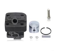 ComfyHarbor Kit d'assemblage de piston cylindrique de 34 mm avec anneaux, pour pièces de débroussailleuse Echo PB-260I PB-260L PE-260 PE-261 EDR-260 SRM-260 SRM-261