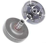 ComfyHarbor Kit d'assemblage de tambour d'embrayage pour débroussailleuse FS80 FS85 FC75 FC80 FC85 HT70 HT75 HK85 KM85 KR85, pièce de rechange d'embrayage à pignon haute résistance (A)