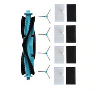 ComfyHarbor Kit de 9 pièces de rechange pour aspirateur robot MS1 MAX : 1, brosse principale, 4, brosses latérales, 4, filtres HEPA, pour une performance de nettoyage optimale