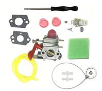 ComfyHarbor Kit de carburateur C1U-W19, pour P4500 PP025 PP125 PP258TP PP25E, petite pièce de moteur en métal, pour tondeuse à gazon, livraison de carburant de précision, pour un ralenti stable et une