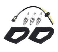 ComfyHarbor Kit de remplacement de filtre à air pour Honda GX25 GX35 ULT425 UMS425 UMK425 UMK435 UMC425 UMC435 HHB25 Débroussailleuse avec kit d'entretien de filtre à carburant
