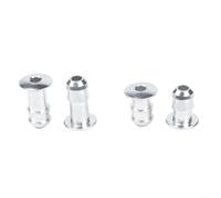 ComfyHarbor Kit de rivets pour poignée de ski 860200525 - Fixation sécurisée en métal, pour Ski-Doo et Pilot, pour une installation facile, lot de 4 pièces de rechange, pour l'extérieur et l'hiver