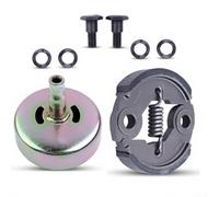 ComfyHarbor Kit de tambour d'embrayage pour Honda GX31/GX35 avec embrayage, boulons et rondelles, construction en métal pour mini débroussailleuse moteur à 4 temps, remplace OEM 19611-Z0Z-000 et 30500