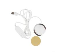 ComfyHarbor, Kit de veilleuse LED RVB CC 5 V 3 W avec commande vocale musicale, programmation par bouton, effet d'éclairage dynamique en alliage d'aluminium pour imprimantes 3D (B)