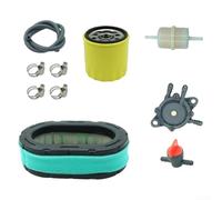 ComfyHarbor Kit d'entretien de filtre à air et filtre à huile compatible avec les moteurs KT610 KT620 KT715 KT725 KT730 KT735 KT740 KT745 19HP-26HP avec filtre à carburant et tuyau de pompe 32-083-09