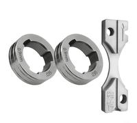 ComfyHarbor KP1696-035S Kit de rouleau d'entraînement pour Lincoln Power MIG 216 255XT 350MP, rouleau d'alimentation en fil solide avec plaque de guidage pour soudeurs LN-15 LF-72 LN-25 PRO