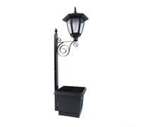 ComfyHarbor Lampadaire Fer et Résine Étanche Jardin Lampadaire Fer et Résine