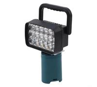 ComfyHarbor Lampe de travail à 18 perles LED, lampe de poche pour batterie BL1013, 10,8 V 12 V, éclairage lumineux pour atelier, garage, camping, construction ABS
