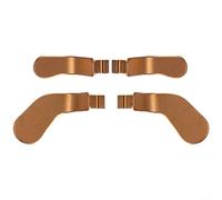 ComfyHarbor Leviers de pagaie en aluminium, pour manette Xbox Elite Series 2, accessoires de jeu en métal, pièces de rechange améliorées, pour un meilleur contrôle et durabilité (argent)