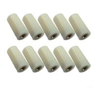 ComfyHarbor Lot de 10 embouts en nylon pour queue de billard avec filetage en laiton 3/16 - Disponible en 11 mm, 12 mm, 13 mm - Pour remplacement de pointe de queue de billard et protection