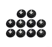 ComfyHarbor Lot de 10 rondelles de rechange en caoutchouc pour réservoir de toilette Siamp - Convient aux systèmes de soupape à bille d'entrée inférieure et latérale - 27 mm x 15 mm