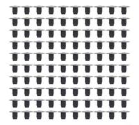 ComfyHarbor Lot de 100 clips à œillets de tablier, remplacement direct pour Honda Civic, Odyssey, Acura pour TSx 2004-2016, fixation de moulage d'aile 90682-SEA-003, bordure en plastique noir