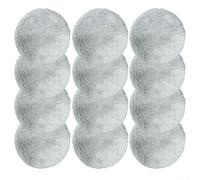 ComfyHarbor Lot de 12 chiffons de nettoyage doux pour vitres de robot Liectroux YW610 HCR-10 HCR-09 pour une couverture de nettoyage uniforme et efficace