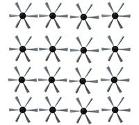 ComfyHarbor Lot de 16 brosses latérales en nylon et plastique durable compatibles avec SilverCrest M690 et pour aspirateur robot WAP W310, accessoires de rechange pour une efficacité de nettoyage en