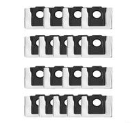 ComfyHarbor Lot de 18 sacs d'aspirateur pour robot Dreame Aqua10 Ultra Roller, fibre soufflée par fusion durable et matériau non tissé avec système de filtration avancé pour capturer la poussière fine