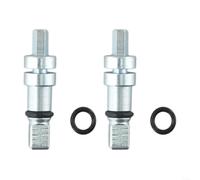 ComfyHarbor Lot de 2 coupleurs d'arbre de cisaillement pour machine à pâtes KitchenAid KSMP Series - Compatible avec W10894316 W1089436 - Pièce de réparation usinée CNC pour rouleau et cutter