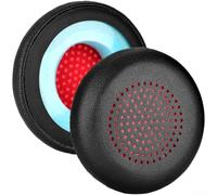 ComfyHarbor Lot de 2 coussinets de rechange pour casque Plantronics Blackwire 7225 5200 5210 5220, cuir protéiné et mousse à mémoire de forme, avec maille de football, pour une installation facile