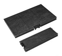 ComfyHarbor Lot de 2 filtres à charbon actif pour hotte aspirante - Pour modèles LZ10AKA00 DWZ0AK0A0 Z51AIA0X0 17000965 11018700 - Purification efficace de l'air