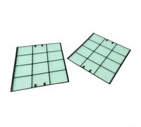 ComfyHarbor Lot de 2 filtres de climatisation pour FTXH35 FTXD35 25FV2C FTXS35DV2C, filtre à poussière en plastique et coton, pour une installation facile, pièce de rechange AC, 30,8 x 27,9 cm