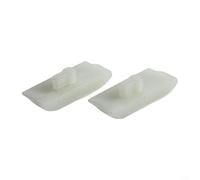 ComfyHarbor Lot de 2 guides de chaîne pour tronçonneuse MS240 MS260 MS290 MS340 MS360 024 026 029 036 044 046 066 MS460 MS640 MS650 MS660 Pièces en plastique blanc