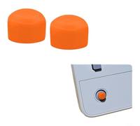 ComfyHarbor Lot de 2 joysticks de rechange sans dérive pour AYANEO Pocket DMG, contrôle précis et léger, 0,6 cm, ajustement compact, blanc, gris, rose, vert, orange (orange)