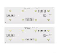 ComfyHarbor Lot de 2 modules LED pour réfrigérateur BCD-625WDGEU1/064001902A/ 3 A Haute luminosité Faible consommation d'énergie Résistant au froid Ampoules intérieures (064001902A)