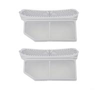 ComfyHarbor Lot de 2 tamis à peluches pour sèche-linge 752387 compatible avec iQ500 iQ700 pour iSensoric Extra Class Series 6 800, Avantixx, Logixx Blanc