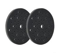 ComfyHarbor Lot de 2 tampons d'interface en éponge douce de 150 mm avec 70 trous et pour ponceuse orbitale Disque de polissage et de ponçage