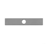 ComfyHarbor Lot de 2 tapis d'évier en terre de diatomée, plateau de robinet à séchage rapide, 40 cm, pour cuisine et salle de bain, organiseur absorbant pour comptoir, porte-savon et porte-éponge