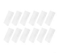ComfyHarbor Lot de 24 caches de fente de panneau électrique, boucliers de trous modulaires pour Legrand Hager pour tableau de distribution Schneider en plastique ABS pour rails DIN, ouvertures