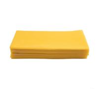 ComfyHarbor Lot de 30 feuilles de cire d'abeille pour fabrication de | Taille standard de 415 x 195 mm, s'adapte à la plupart des cadres de ruche, suffisamment d'espace pour les peignes