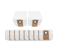 ComfyHarbor Lot de 4/10 sacs d'aspirateur à vidange automatique pour Mova E20 Plus, Honor Choice S3/R3 Plus, Trouver E20 Pro/Q8 Max, DEXP Vacumatic+ MC-700+, sacs à poussière de 3,5 l avec Advanced
