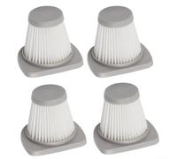 ComfyHarbor Lot de 4 filtres haute efficacité compatibles avec BergHOFF Mrnica Merlin, plastique durable et papier filtre, pour maintenir une forte performance de nettoyage