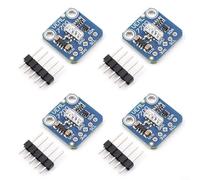 ComfyHarbor Lot de 4 modules de capteur de lumière ambiante VEML7700, 16 bits haute 0-120 klx, interface I2C avec convertisseur logique 3,3 V/5 V pour projets Arduino IoT (non soudé)