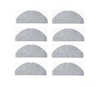 ComfyHarbor Lot de 4 serpillères de rechange pour aspirateurs Eufy G50 Hybrid, L60 pour HYBRID, L60 pour aspirateurs robots HYBRID SE, chiffons en microfibre lavables, accessoires pour poils d'animaux