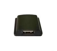 ComfyHarbor Lot de 5 boîtiers de jonction USB solaires pour stabilisateur de tension, port unique, sortie 5 V 2,4 A, pour chargement mobile extérieur 34 x 32 x 8 mm