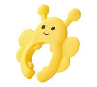 ComfyHarbor Lot de 6 repose-cuillères et couvercles en silicone résistant à la chaleur, pour casseroles, comptoir de cuisine, pour cuillères, louches, baguettes, 6 x 6 cm (couleur crème)